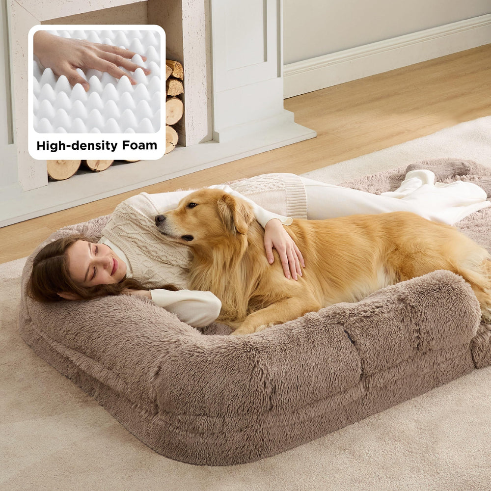 Bedsure espuma panal soporte ortopédico distribuye peso de manera uniforme.