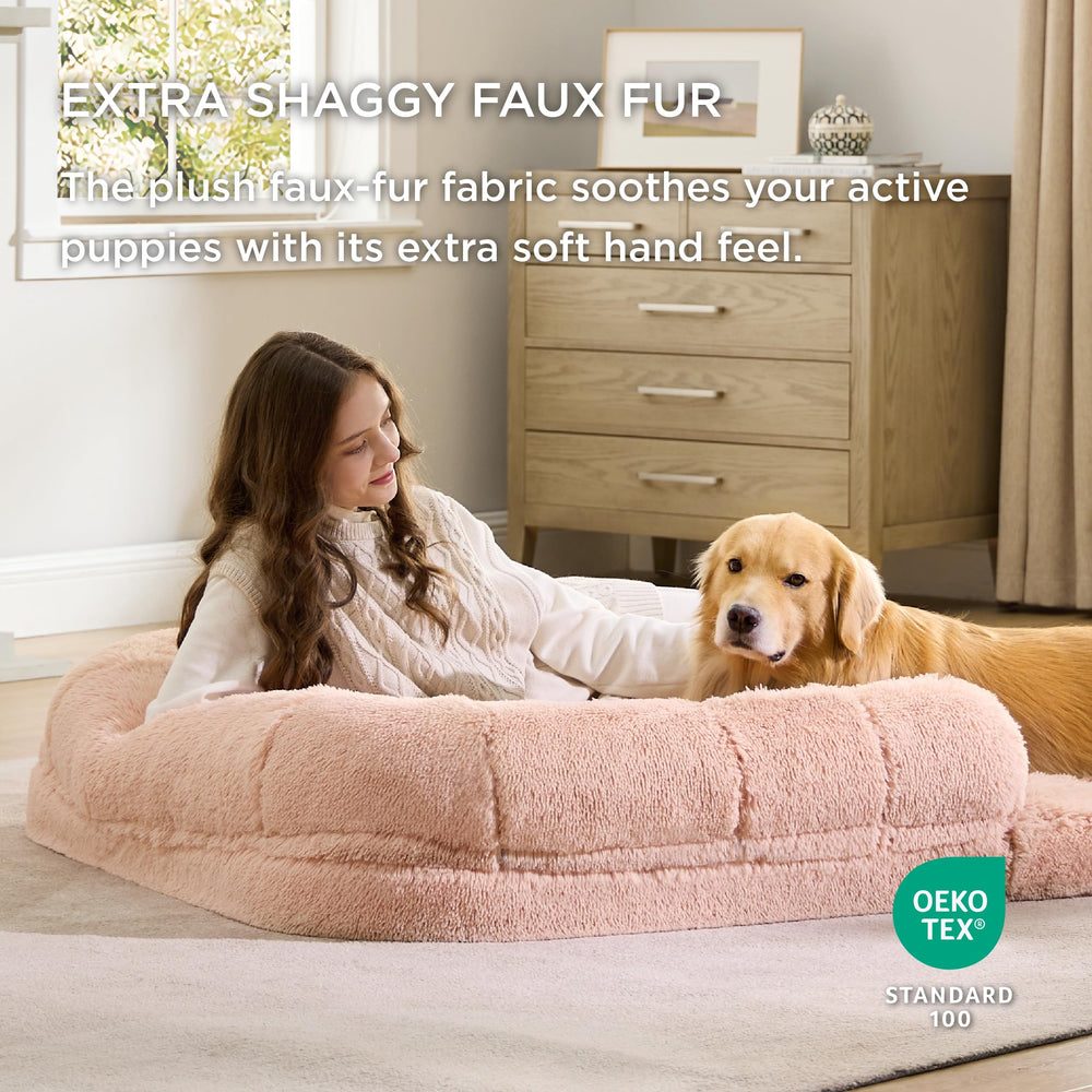 Bedsure: funda impermeable desmontable y lavable para limpieza fácil.