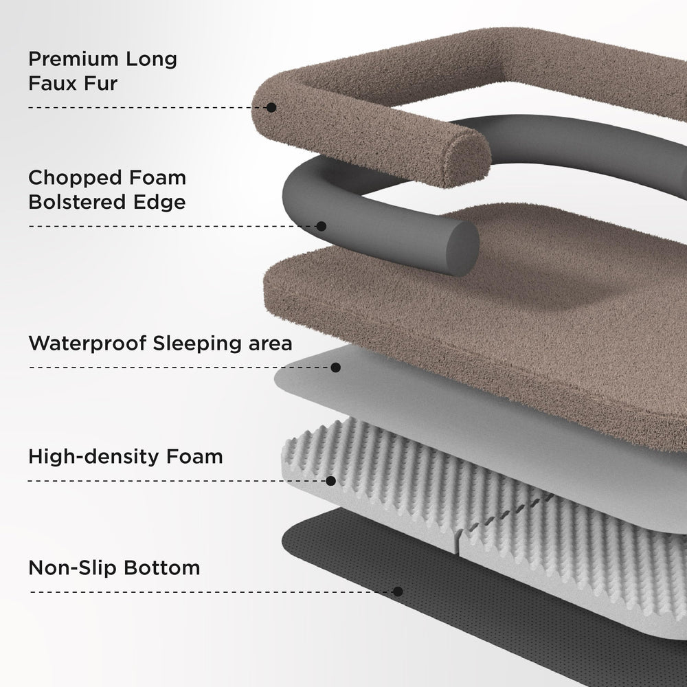 Bedsure funda impermeable desmontable facilita limpieza y protección guardando la espuma.