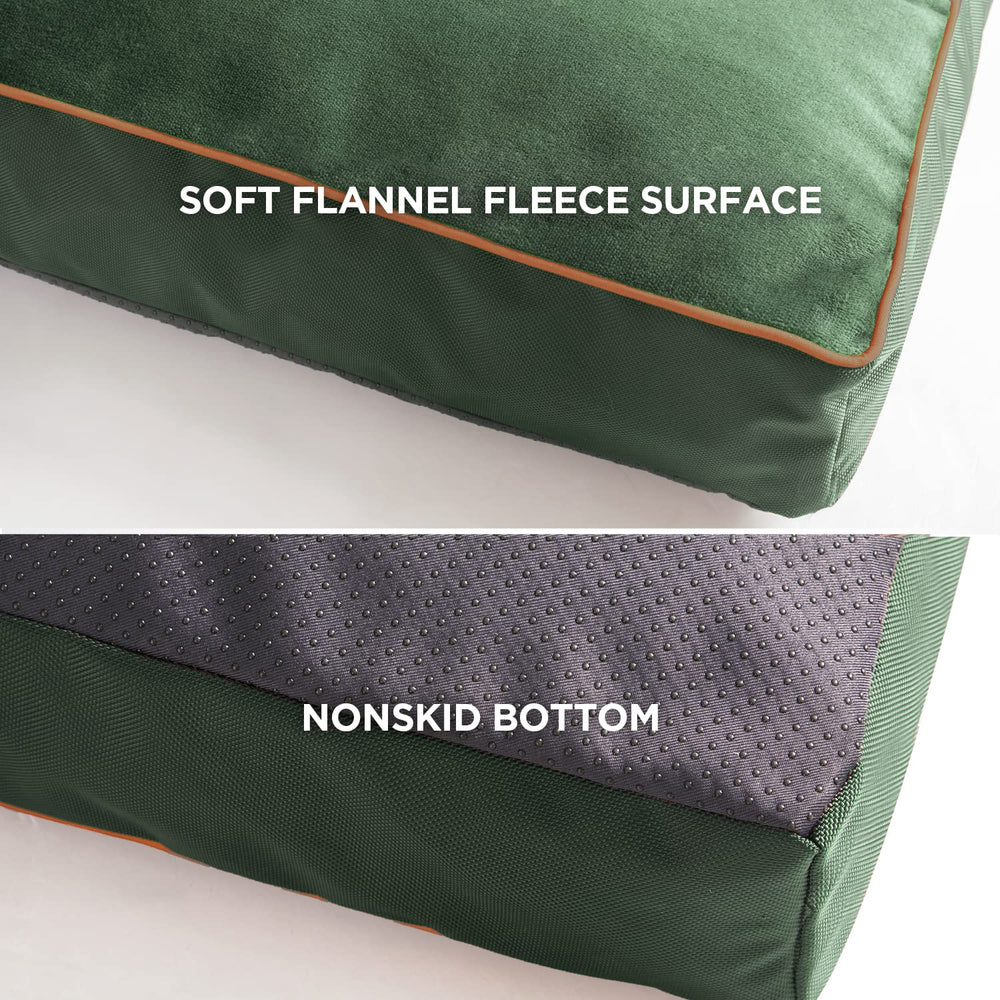 Bedsure funda de poliester suave, duradera y agradable al tacto.