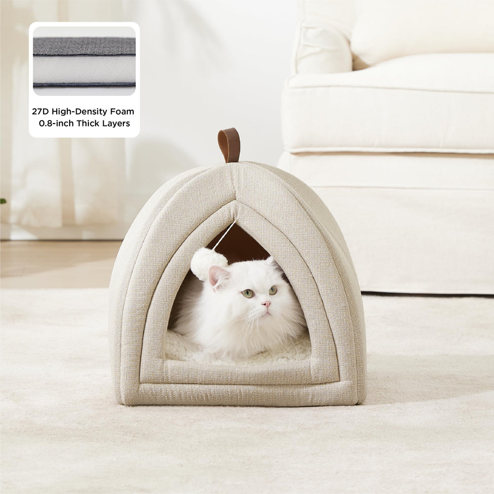 Bedsure Gato Habitación Plegable: espacio versátil para descanso diario.