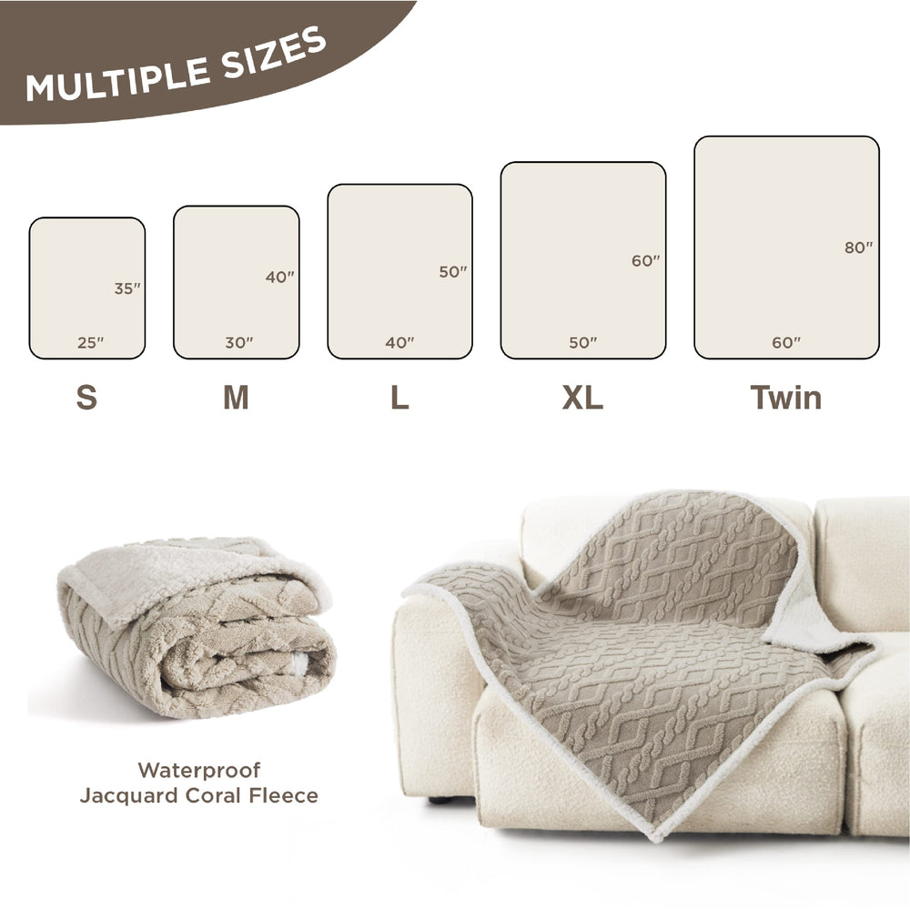 Bedsure manta lavable a máquina en agua fría y secado suave.