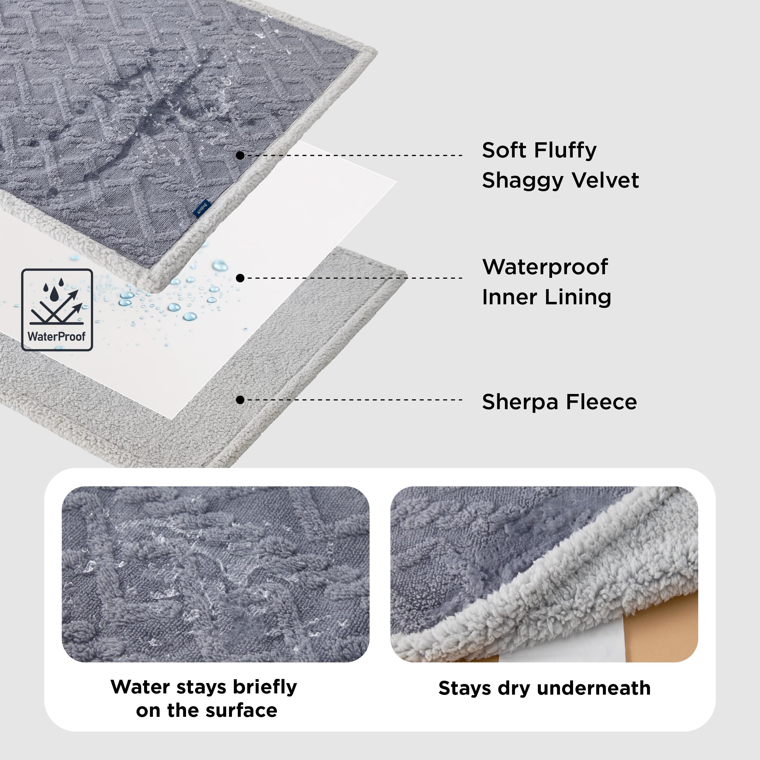 Manta Bedsure de doble cara texturizada añade calidez y estilo al hogar.