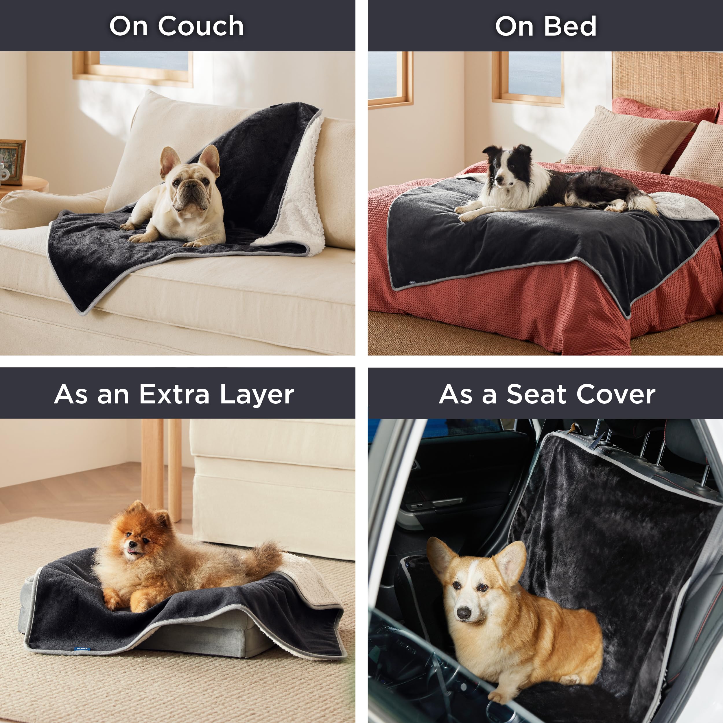 Bedsure manta gato protección sofá: evita pelos y manchas