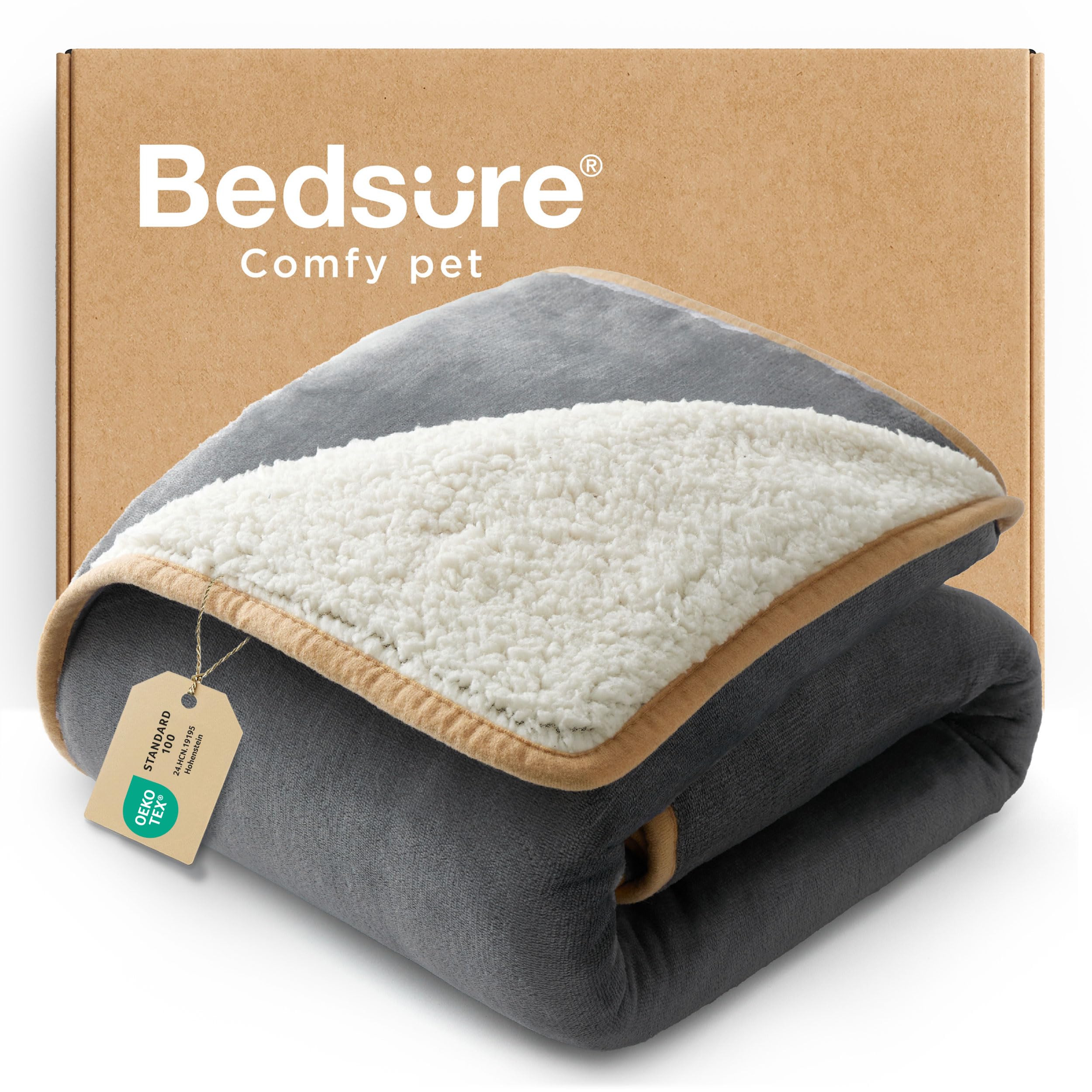Bedsure manta impermeable para perro pequeño protege el sofá