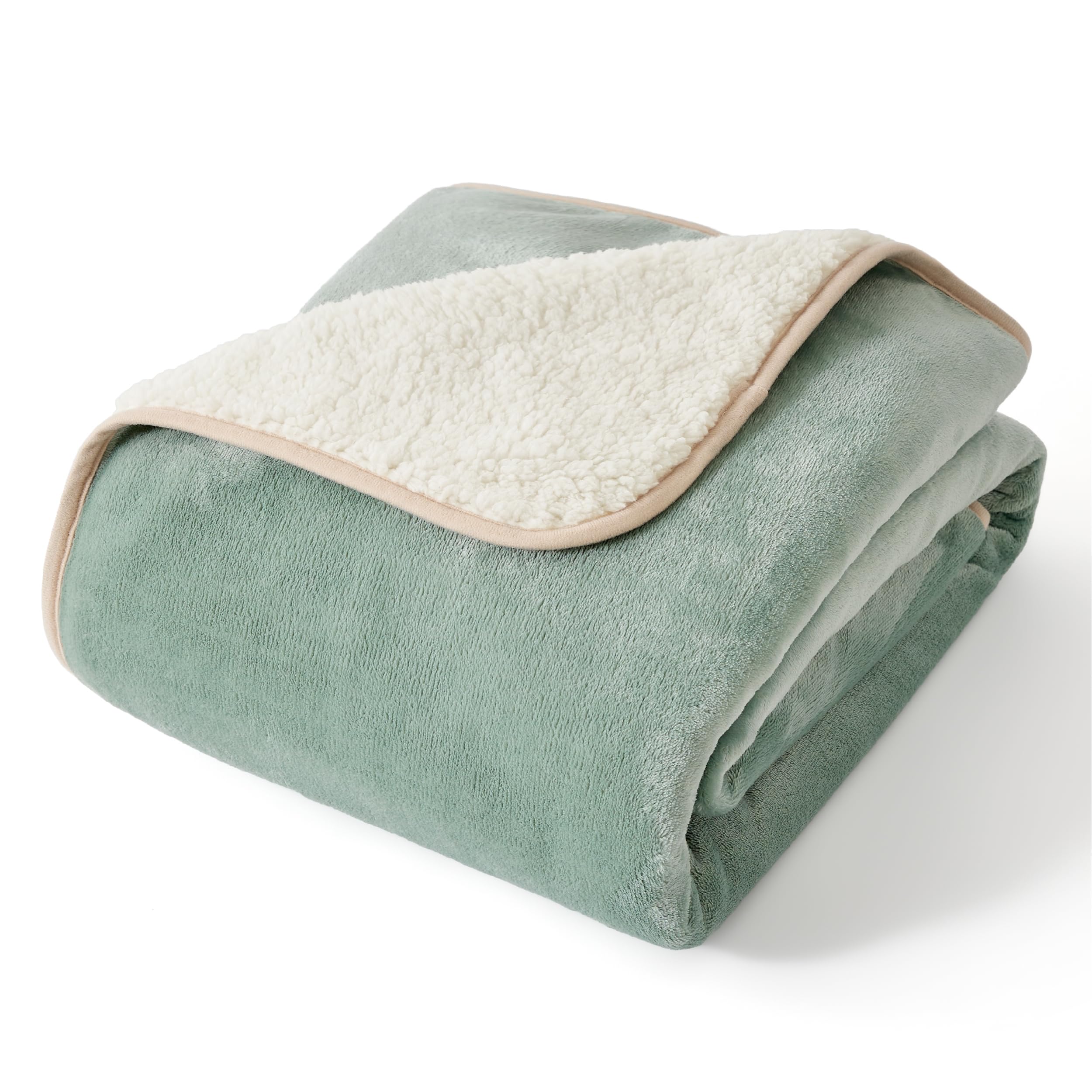 Manta impermeable Bedsure para perros, tamaño 25x35, verde claro, protege muebles.