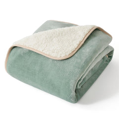 Manta impermeable Bedsure para perros, tamaño 25x35, verde claro, protege muebles.
