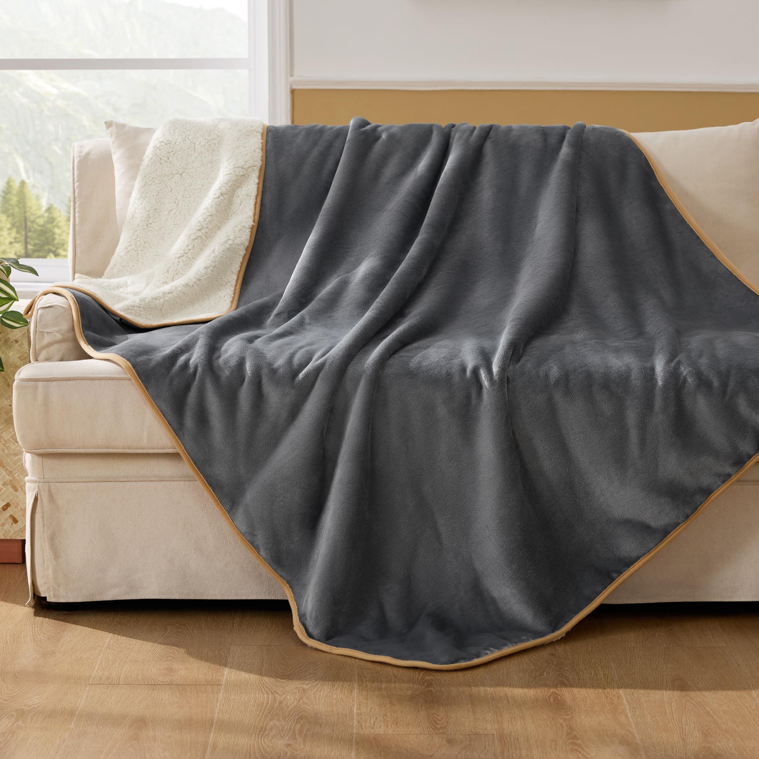 Bedsure manta impermeable para perros XL, protección del sofá y del suelo