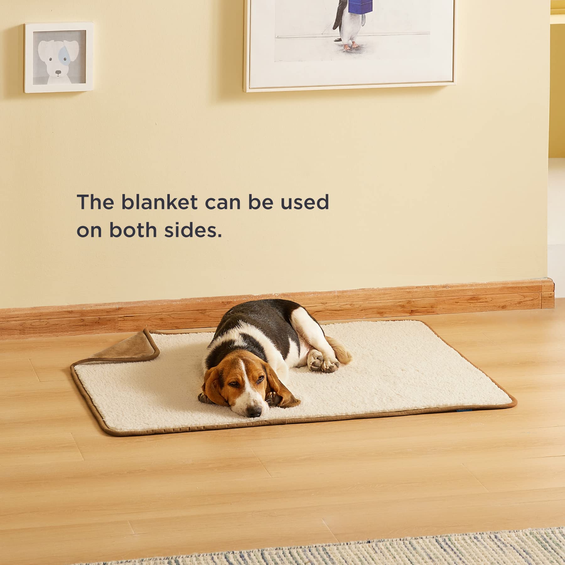 Bedsure manta para perro, uso multifuncional, adecuada para sofá y cama.