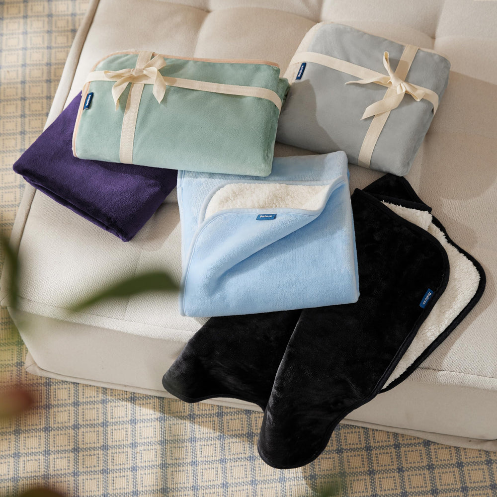 Bedsure manta tacto suave para noches tranquilas y descanso