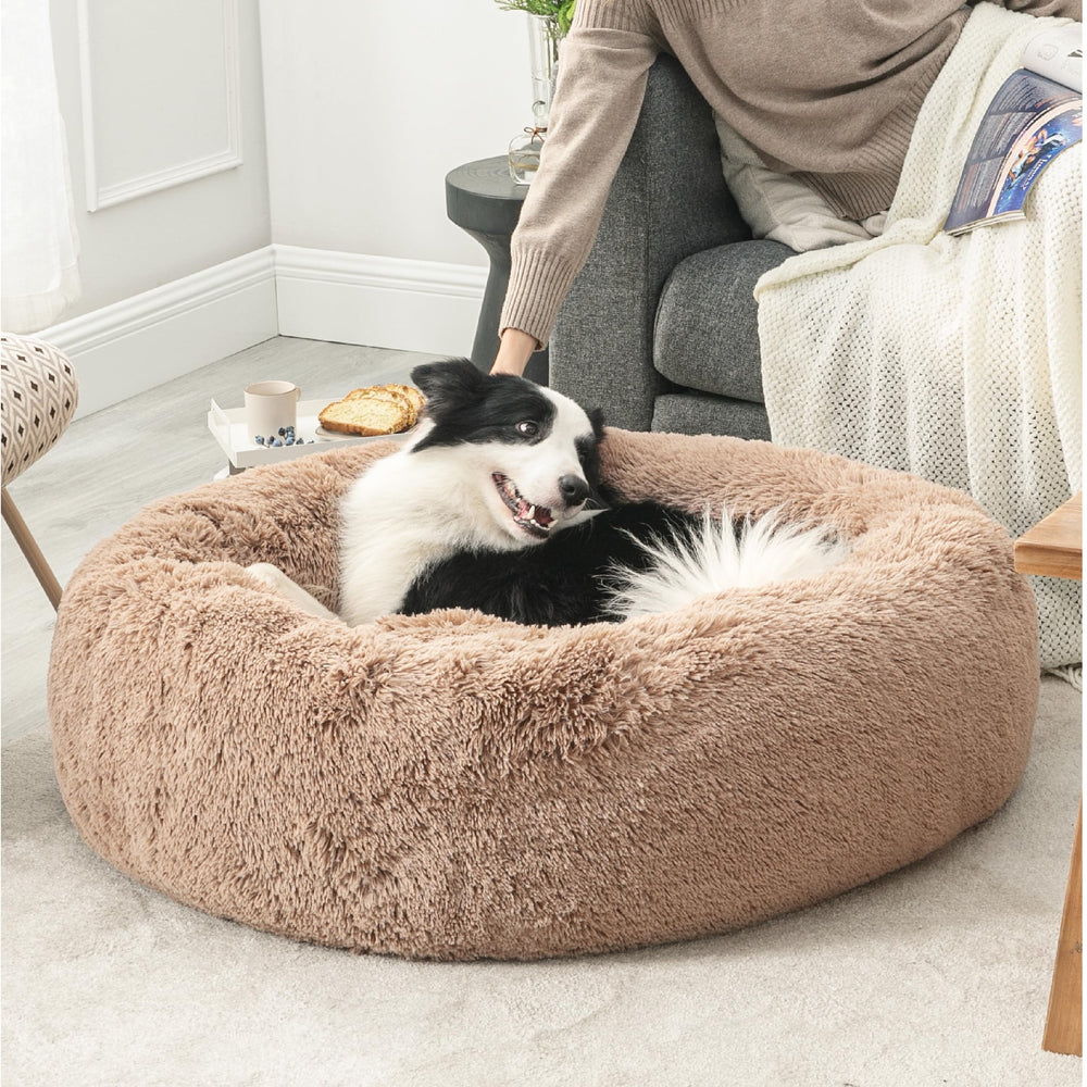 Bedsure materiales certificados OEKO-TEX, seguridad y suavidad para mascotas.