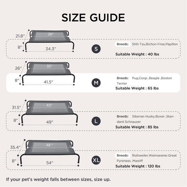 Bedsure estructura con malla Teslin resistente a arañazos para mayor durabilidad.