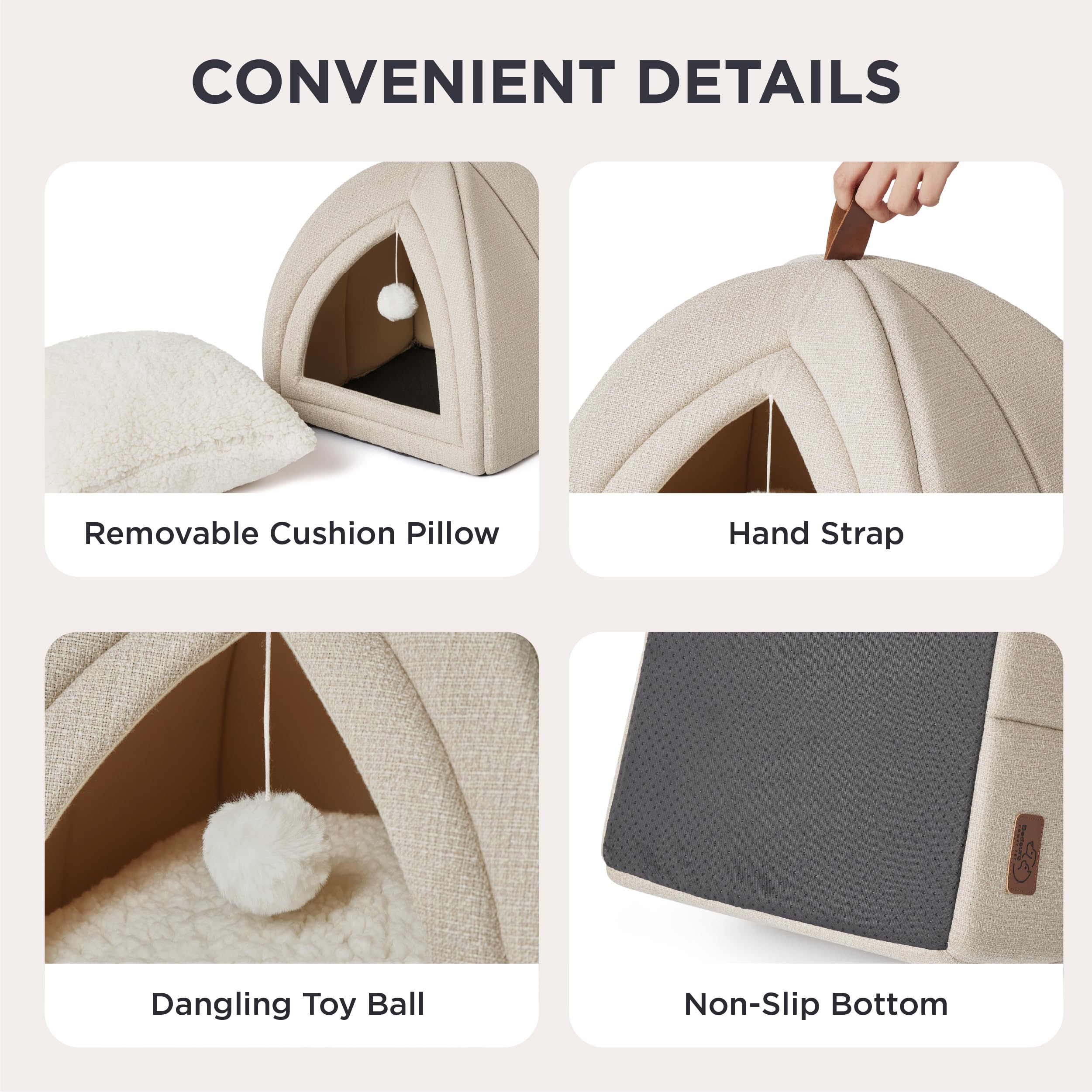 Bedsure pelota colgante en la entrada: entretenimiento suave