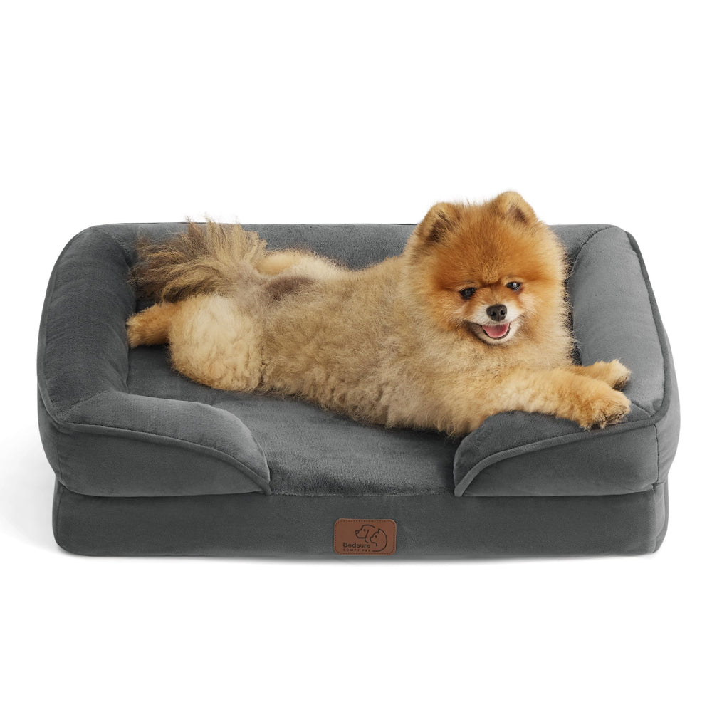Bedsure cama ortopédica para perros pequeños con colchón cómodo y estable.