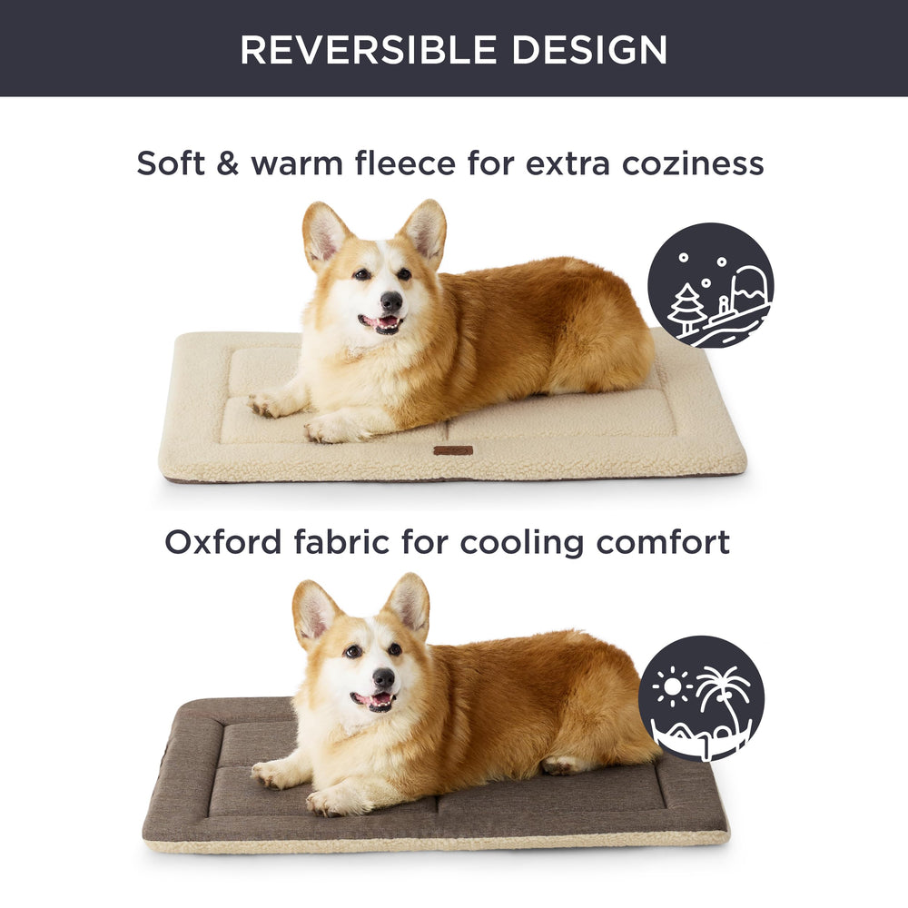 Bedsure perro duerme en colchoneta XL, refugio suave y cómodo para interiores.