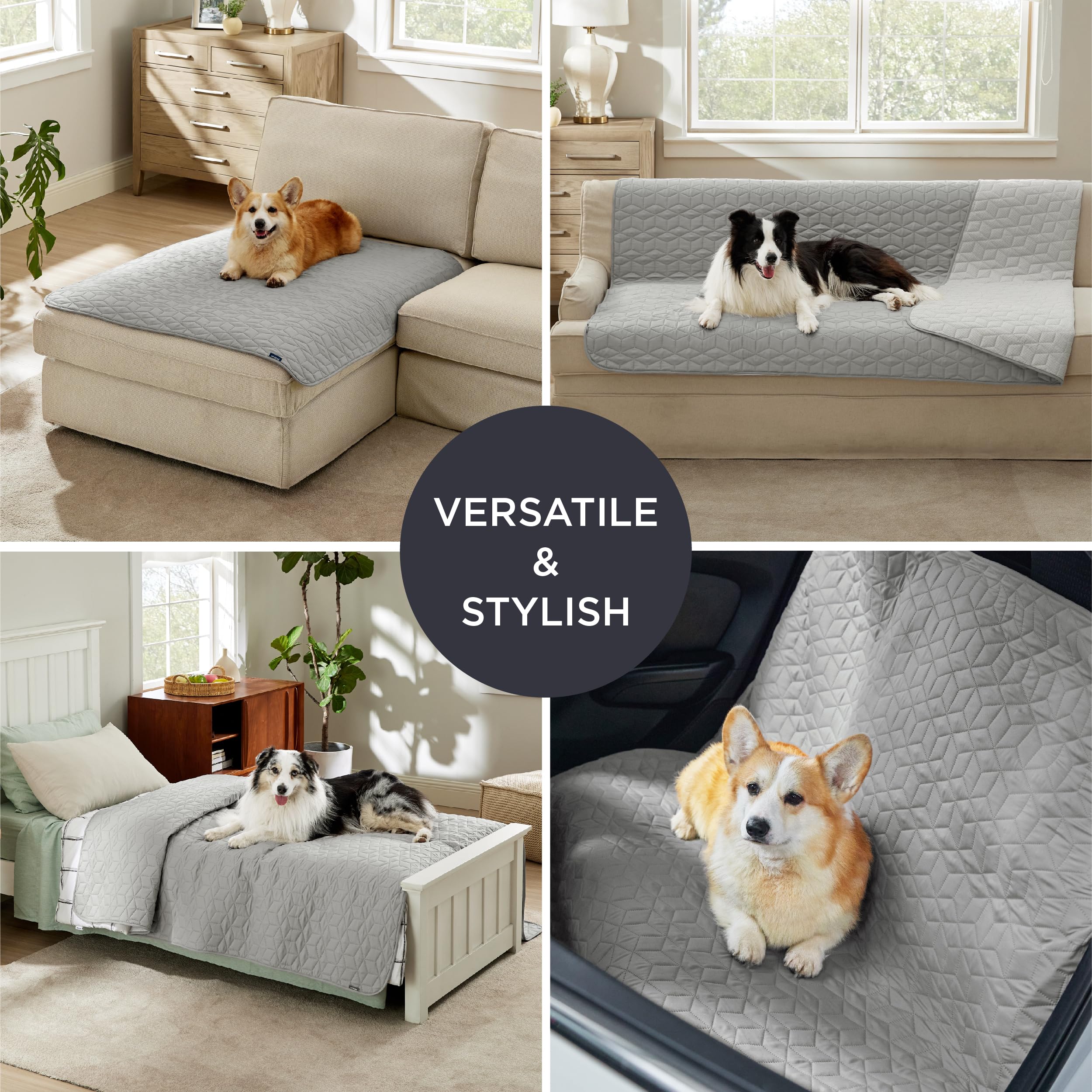 Bedsure protector de asiento para perros y gatos 82x82 ideal para viajes.