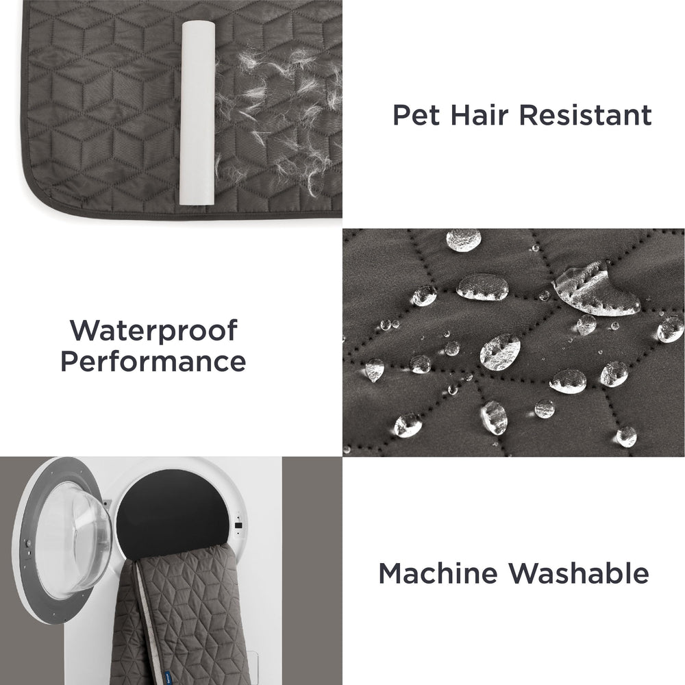 Bedsure protector apto para uso interior y exterior, ideal para viajes y actividades.
