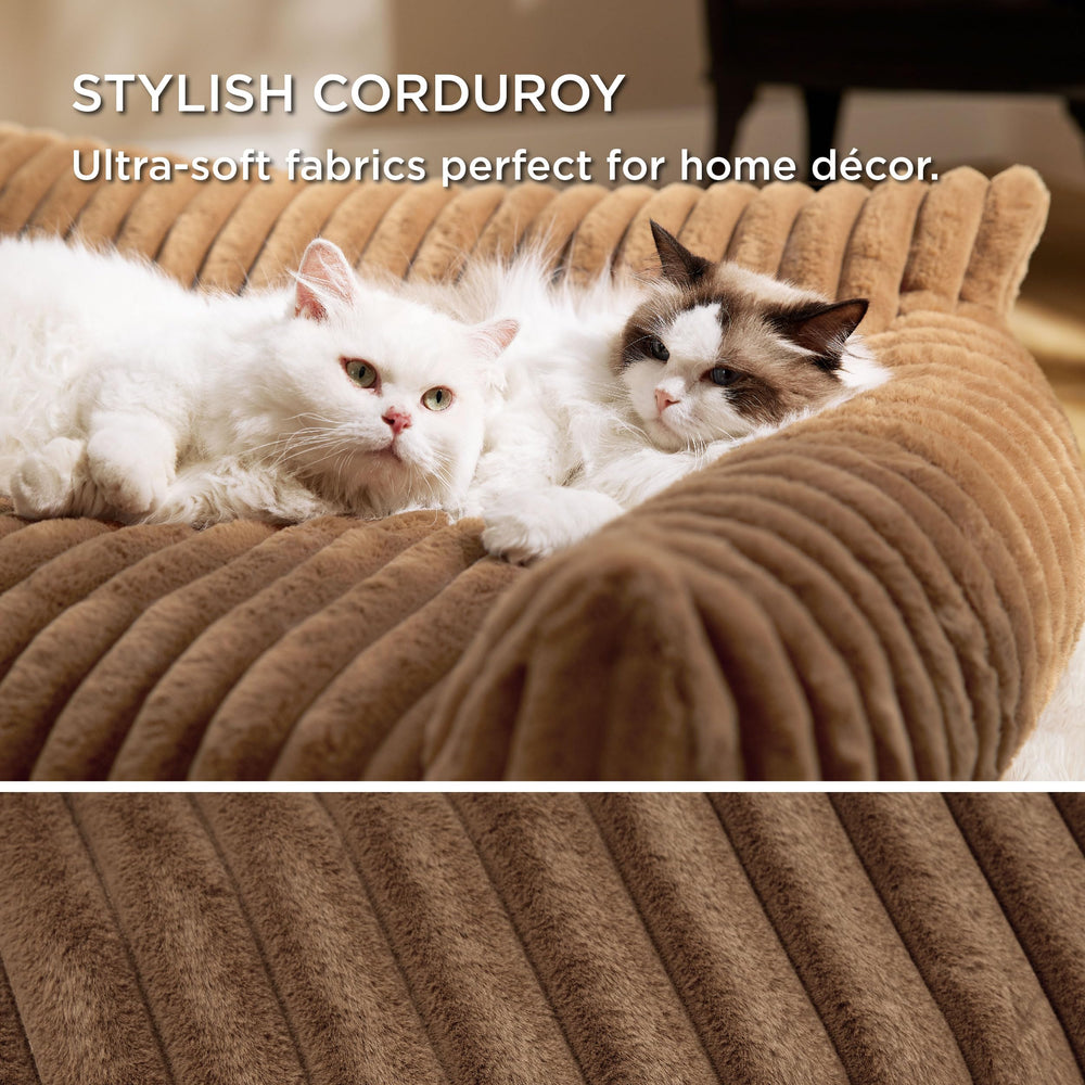 Bedsure base antideslizante mantiene estable el mueble para mascotas.