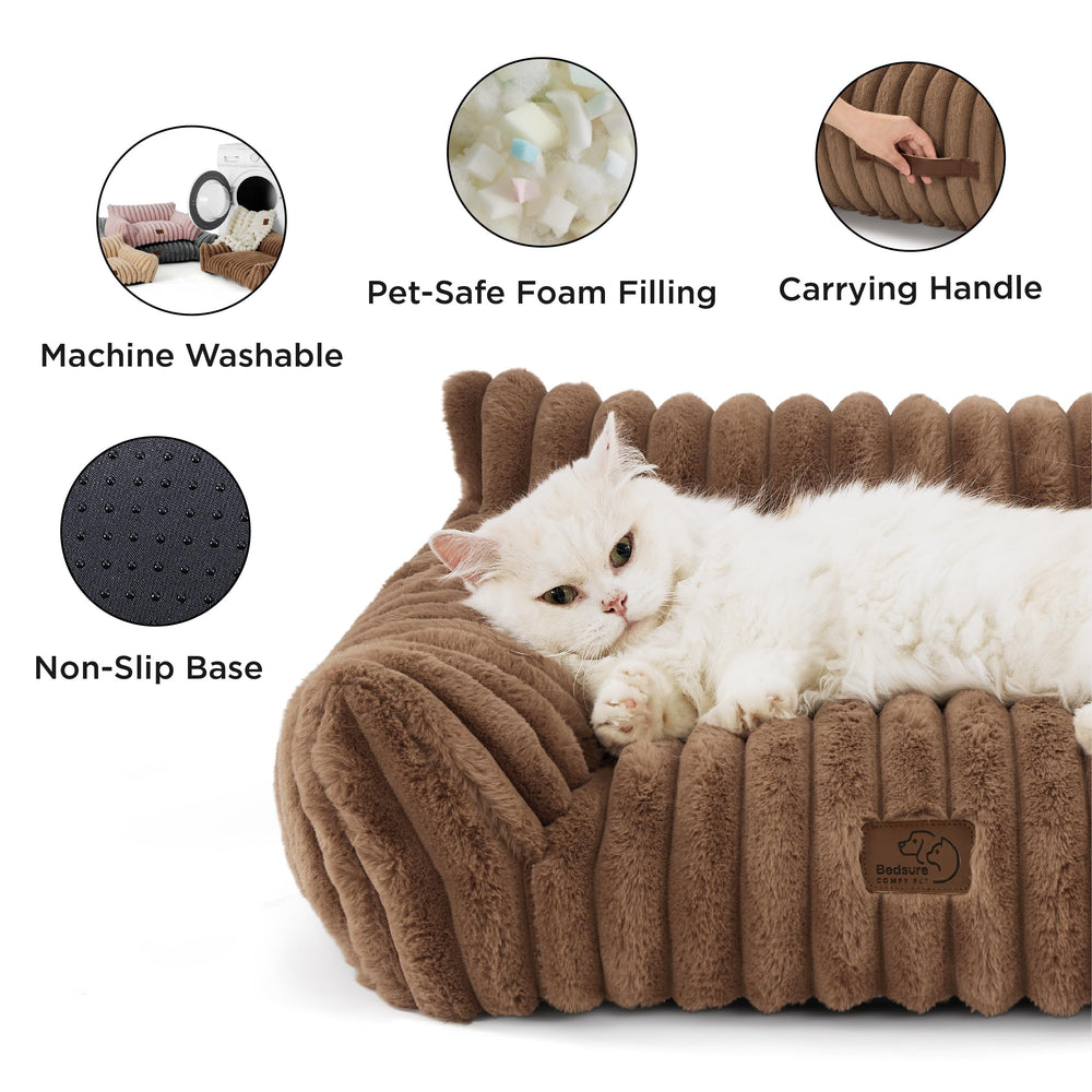Bedsure relleno mixto dos-a-uno ofrece equilibrio entre soporte y comodidad.