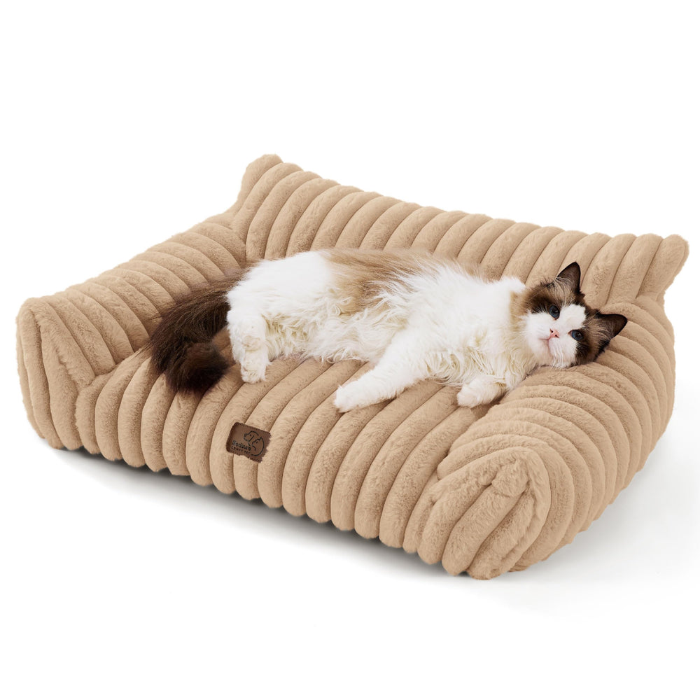 Bedsure sofá: tamaño ideal para mascotas pequeñas y medianas.