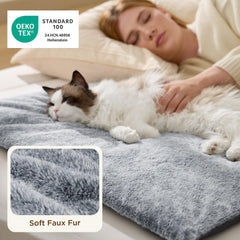 Bedsure suelo-anti-deslizante, mantiene estable a tu mascota durante el descanso.