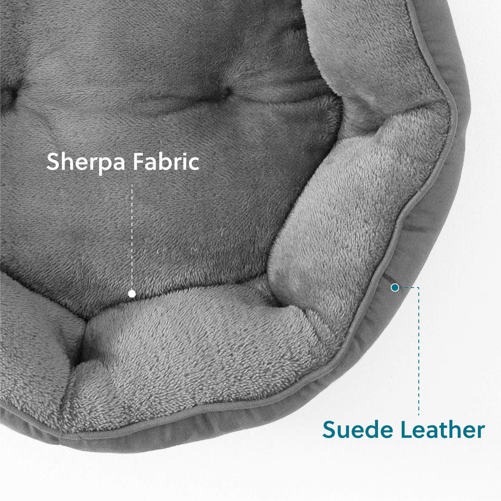 Superficie sherpa suave Bedsure para un tacto cálido y relajante.