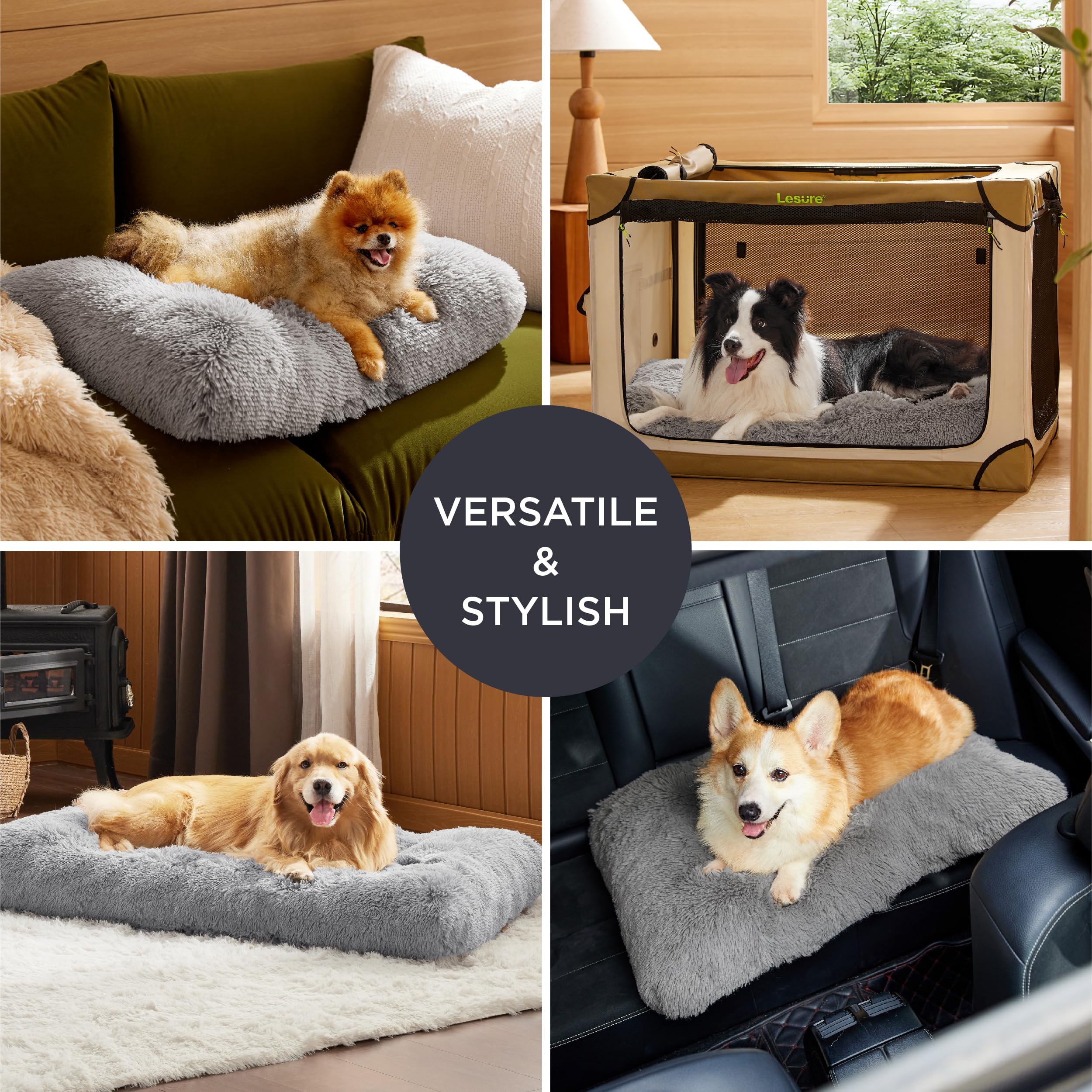 Bedsure talla 35x23 pulgadas para perros grandes.