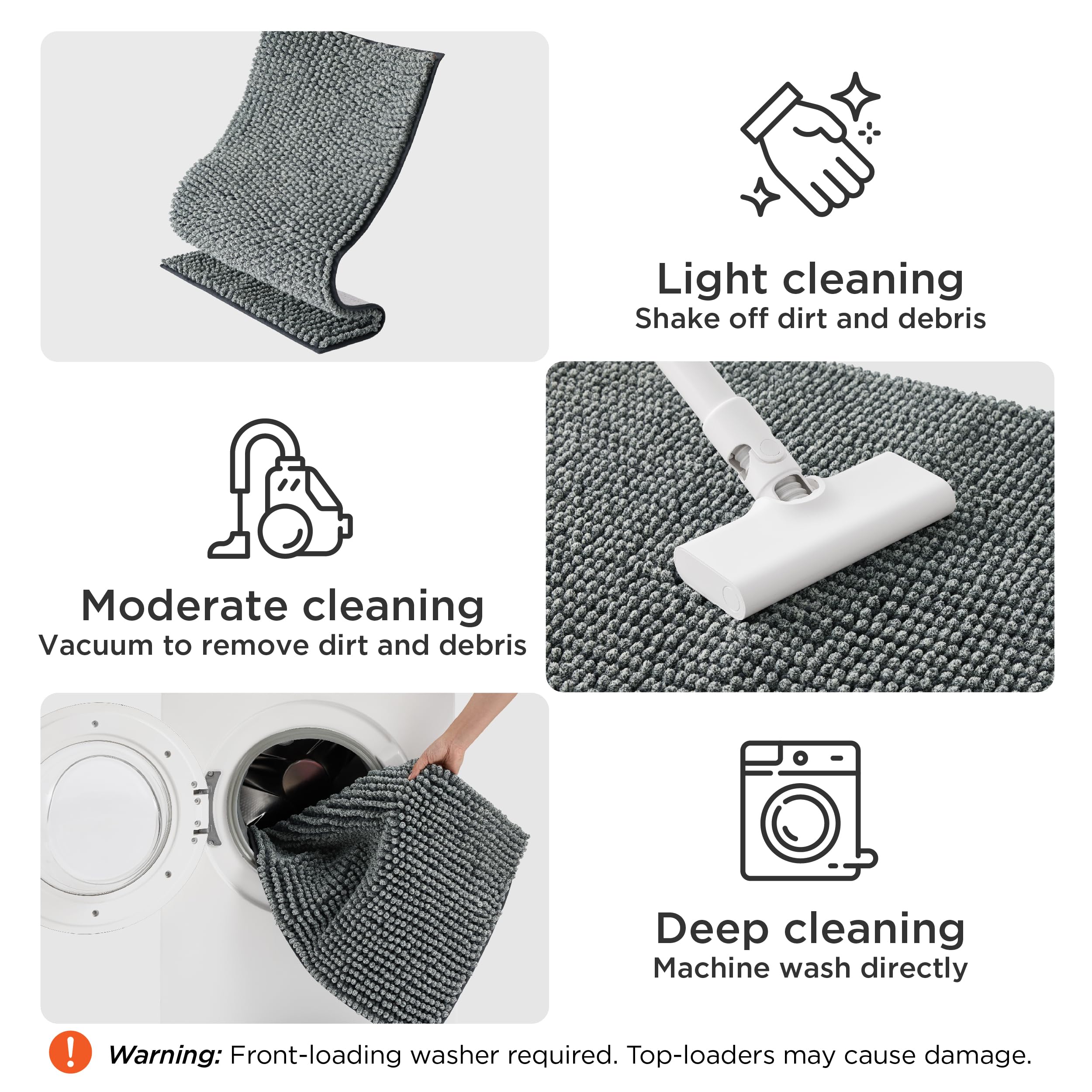 Bedsure tallas disponibles para adaptarse a diferentes entradas.