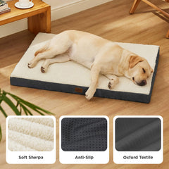 Bedsure tela sherpa suave, sensación de nube para la mascota.