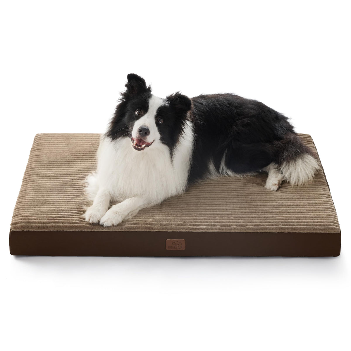Bedsure XL cama para jaula con espuma en forma de huevo para soporte articular.
