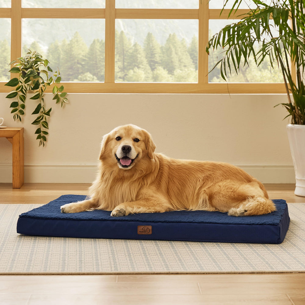 Bedsure cama para perro XL soporta perros de hasta 45 kg.