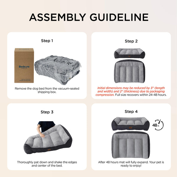 Bedsure XL Plus: diseño gris moderno que se adapta al hogar