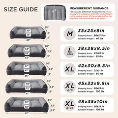 Base de espuma extra acolchada Bedsure XL Pro para mayor confort.