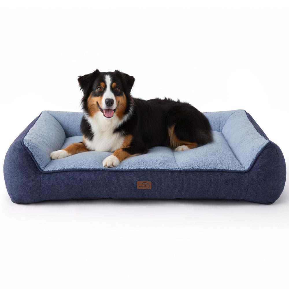 Bedsure XL Pro: cama ortopédica con soporte para perros grandes.