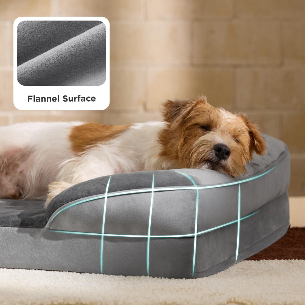 Bedsure XL tejido flannel suave, sensación acogedora para siestas largas.