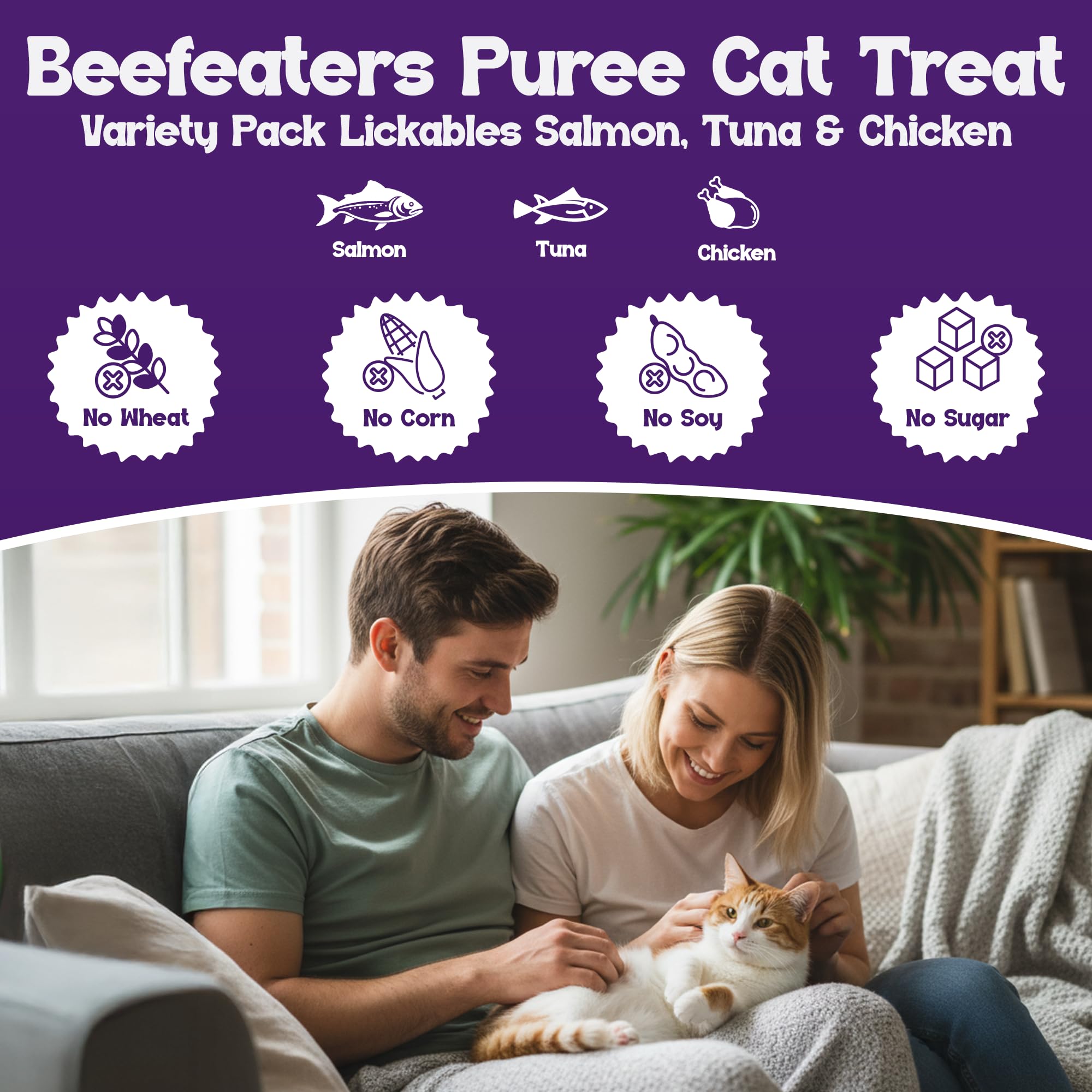 Beefeaters gatos puré pollo: opción sabrosa para entrenamiento diario.