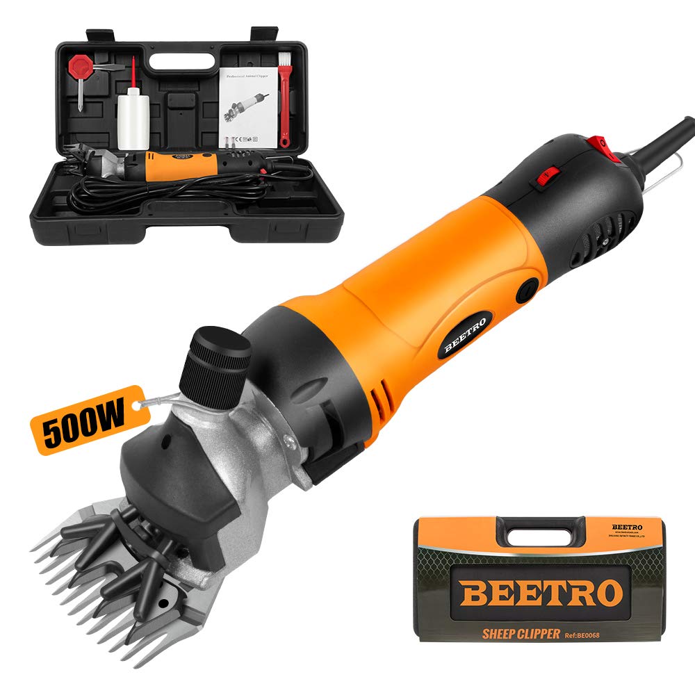 BEETRO tijeras eléctricas para ovejas: esquilado eficiente