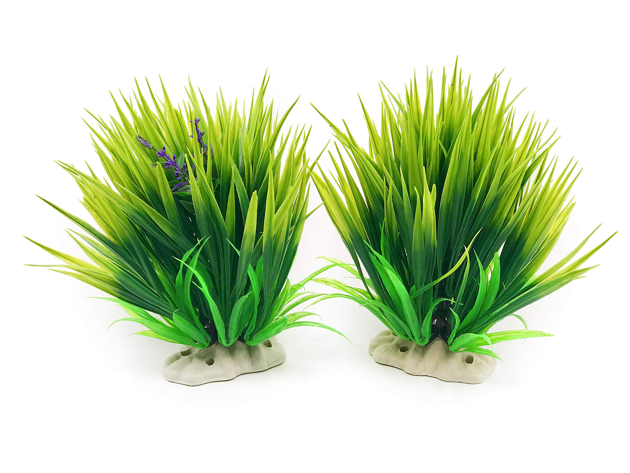 BEGONDIS plantas acuario verdes seda: color duradero y aspecto natural para el acuario.