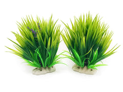 BEGONDIS plantas acuario verdes seda: color duradero y aspecto natural para el acuario.