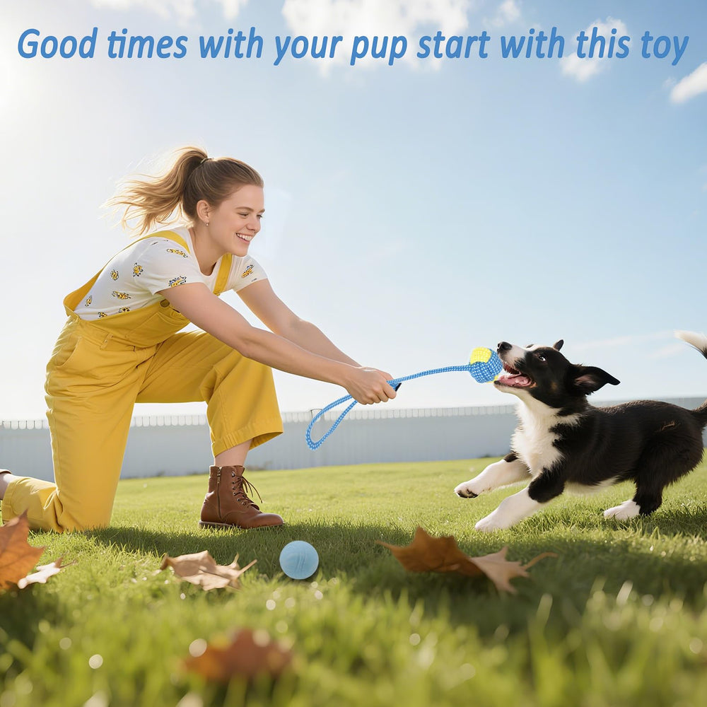 Beiker bola interactiva azul para perros pequeños, estimula juego