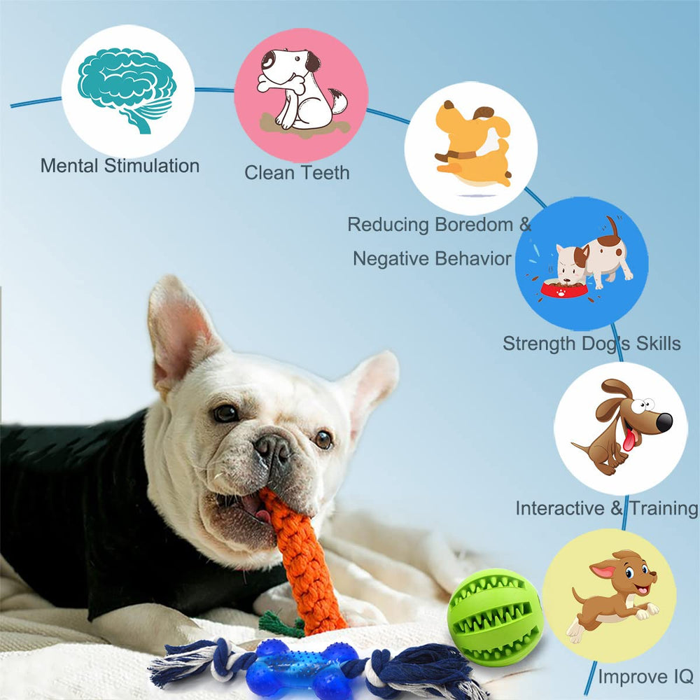 Beiker mordedor de caucho para cachorros, seguro y duradero