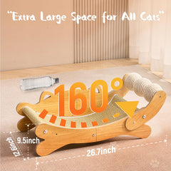 beitophome tablero con dimensiones amplias para gatos activos
