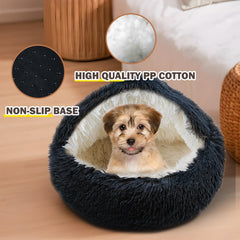 BELEEWILWON cama-gatos-base-antideslizante, mantiene la cama en su lugar durante brincos.