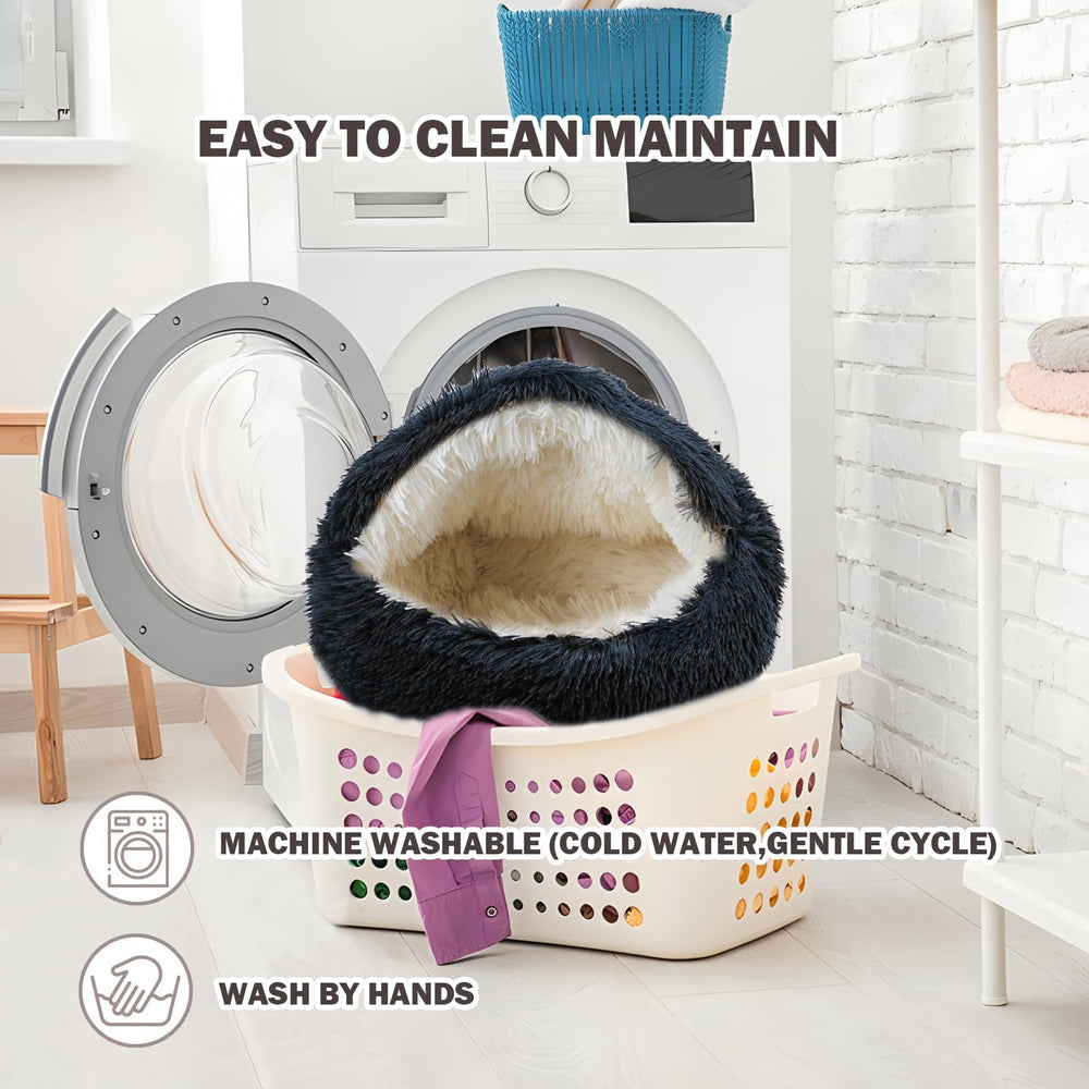BELEEWILWON cama-gatos-lavable-maquina, fácil limpieza para higiene diaria.
