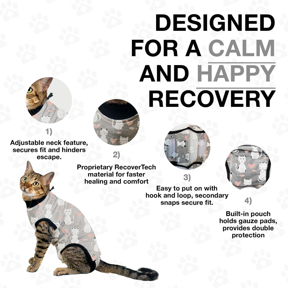 BellyGuard Cobertura cálida ligera: sensación de seguridad para el felino.
