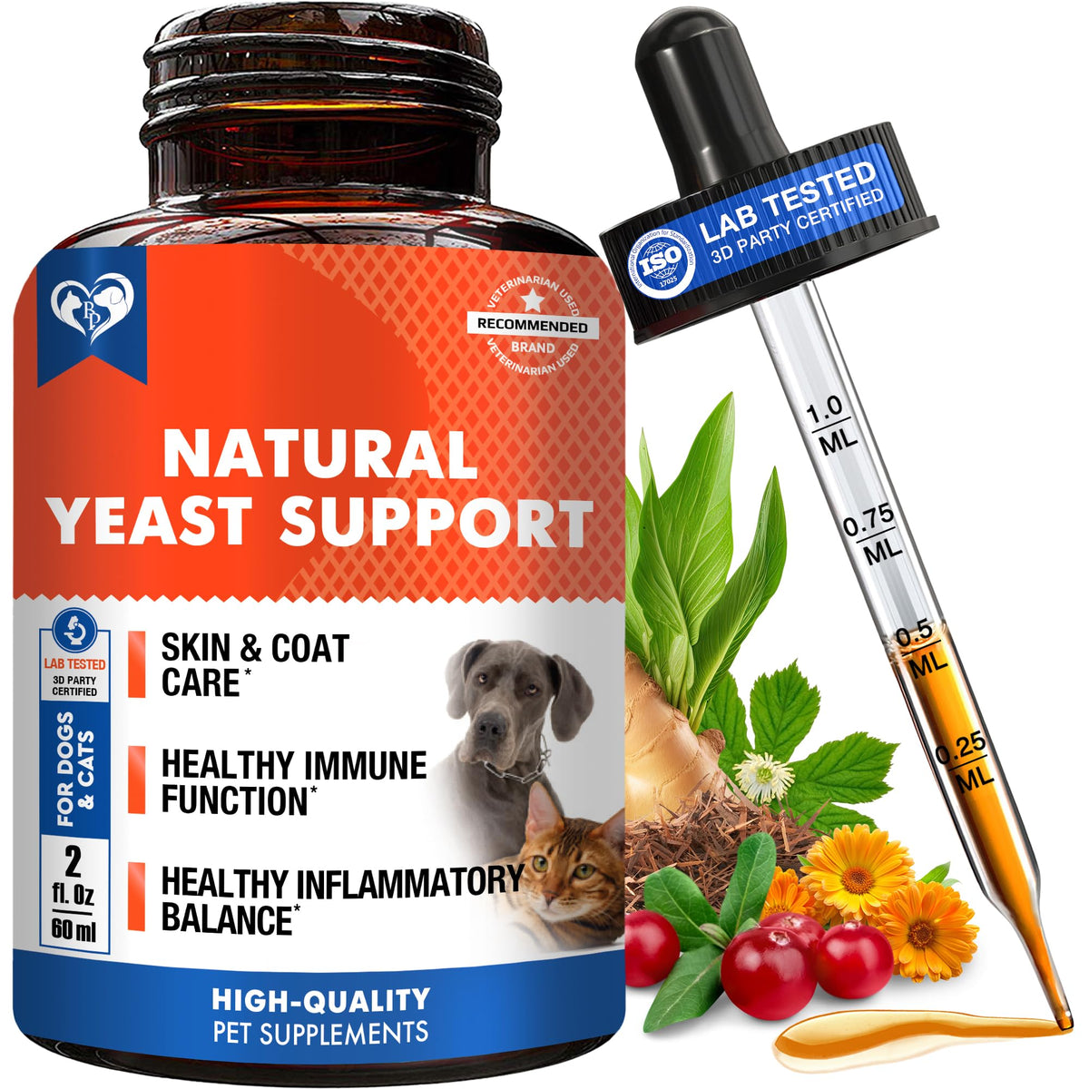 Beloved Pets gotas: aplicación en orejas para aliviar molestias y favorecer equilibrio.