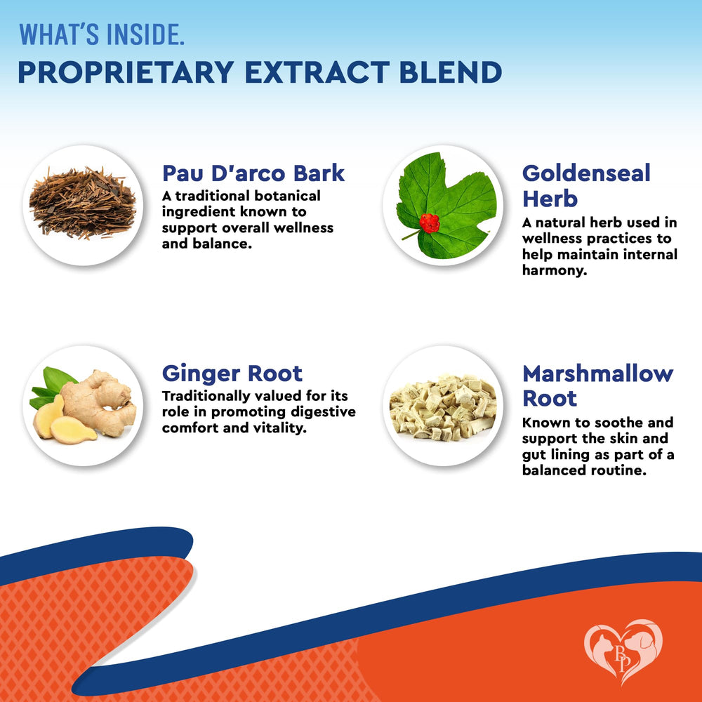 Beloved Pets cuidado piel y orejas: fórmula natural para balance cutáneo.