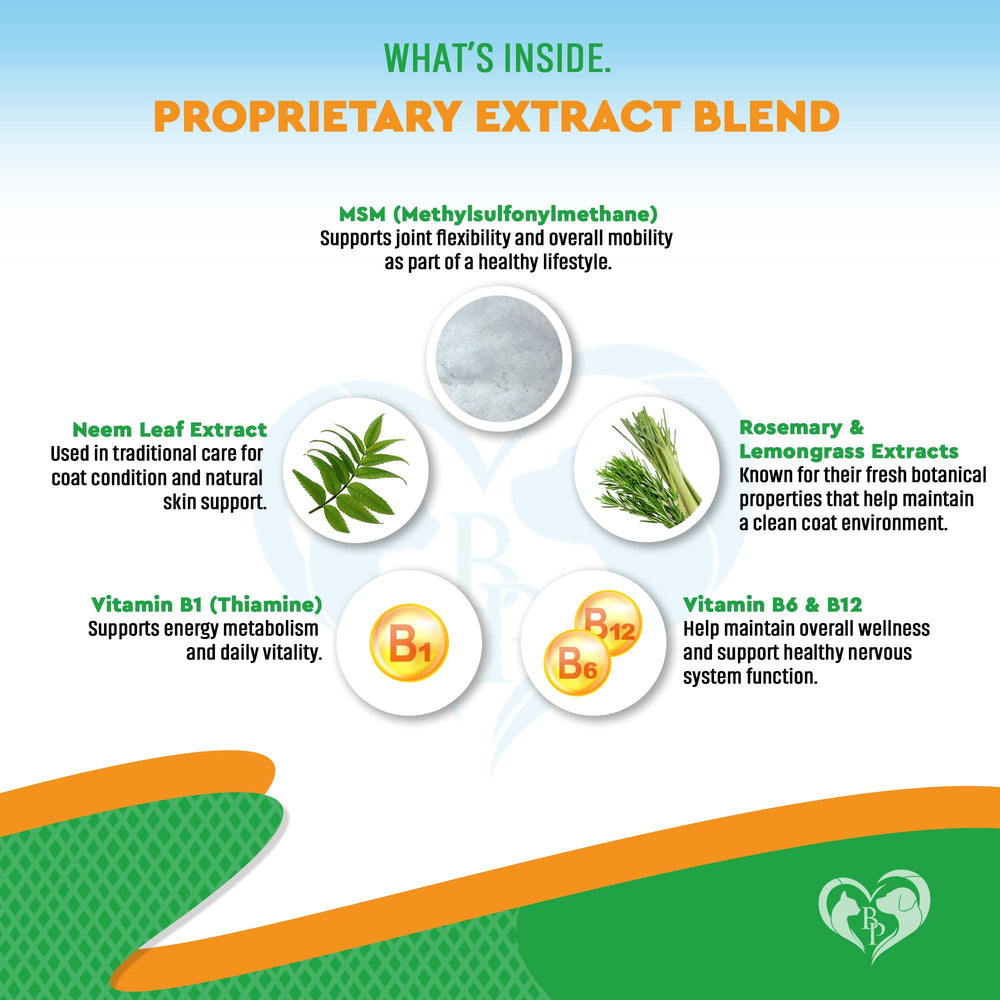 Beloved Pets Gotas Multivitamínicas con enzimas para energía y bienestar