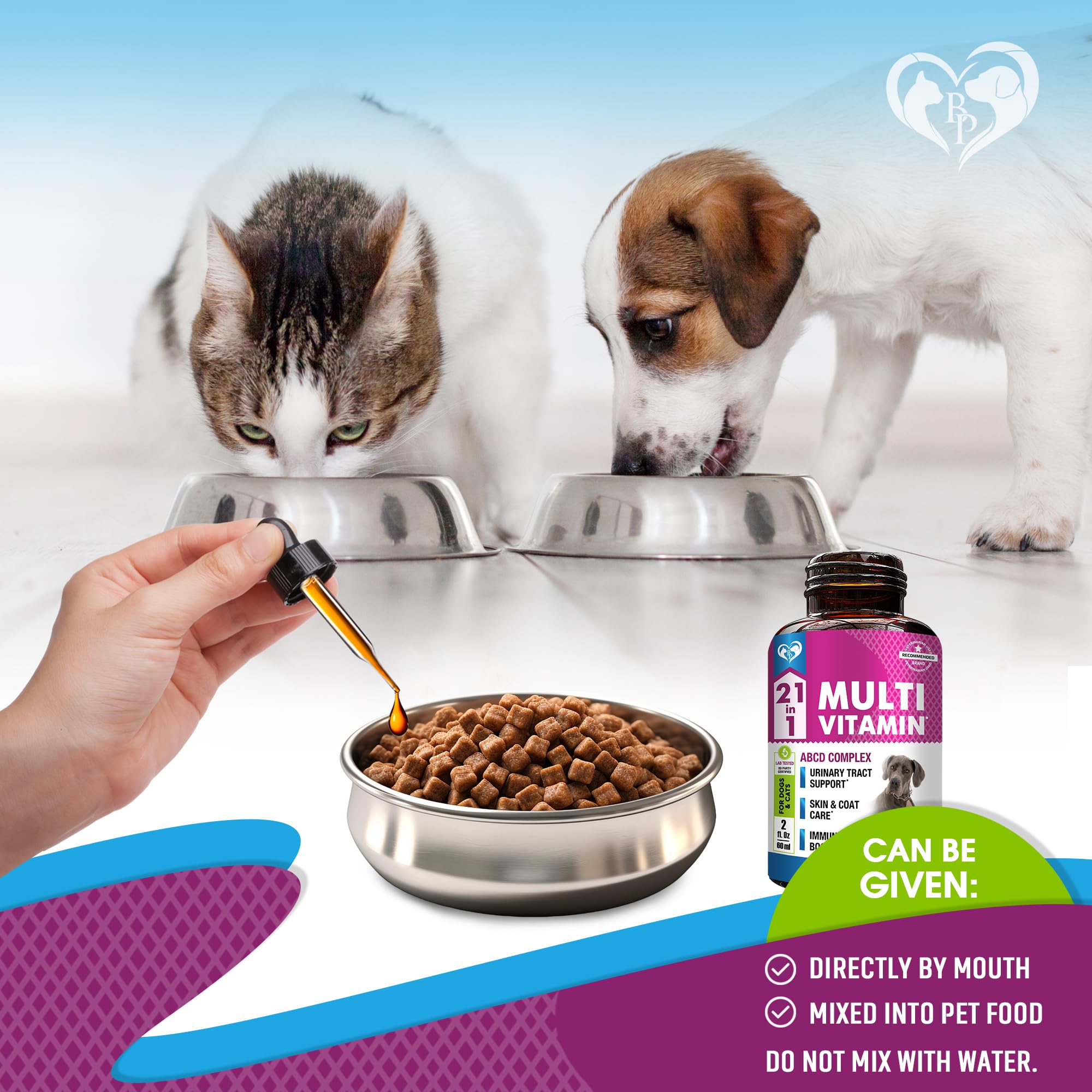 Beloved Pets multivitamínico líquido, salud urinaria, posible ayuda para bienestar vesical