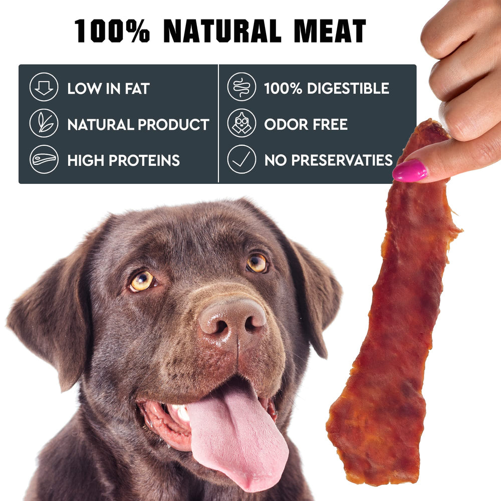 Beloved Pets snack de pato sin granos para perros sensibles